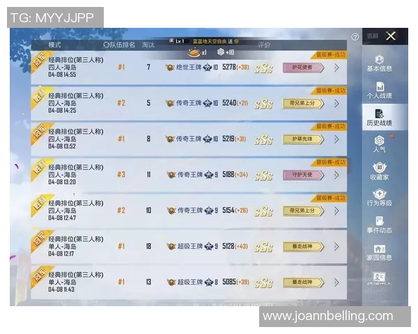 权威发布：和平精英力量实力榜单